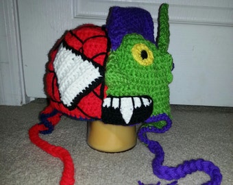 Spiderman/ Green Goblin Hat
