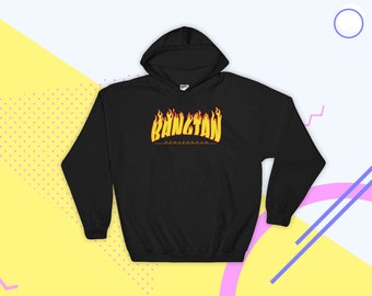 BTS Hoodie 방탄소년단 Thrasher Inspired Sweatshirt Kpop ARMY Bangtan Boys
