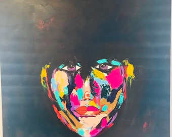 Pop Art Acrylic Painting