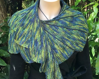 Leafy Circular Shawl