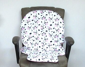 Graco replacement pad Duodiner or Blossom high chair pad, baby accessory, child chair cushion, kids furniture feeding chair protector, cows