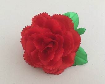 Carnation Flower Brooch.1