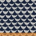 Lotta Jansdotter Fabric - Hemma - Orancy in Denim
