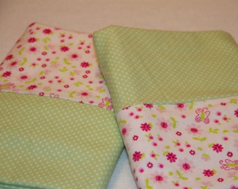 Polka Dot and Floral Pillowcases
