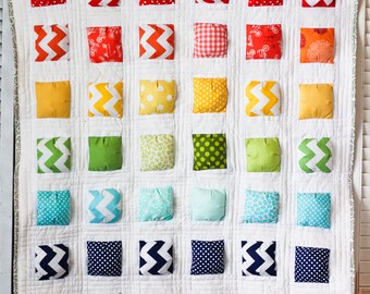Puffy Island Make a Puff Quilt Pattern PDF File