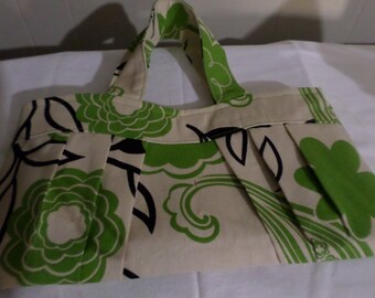 Pleated Tote Bag/Handbag