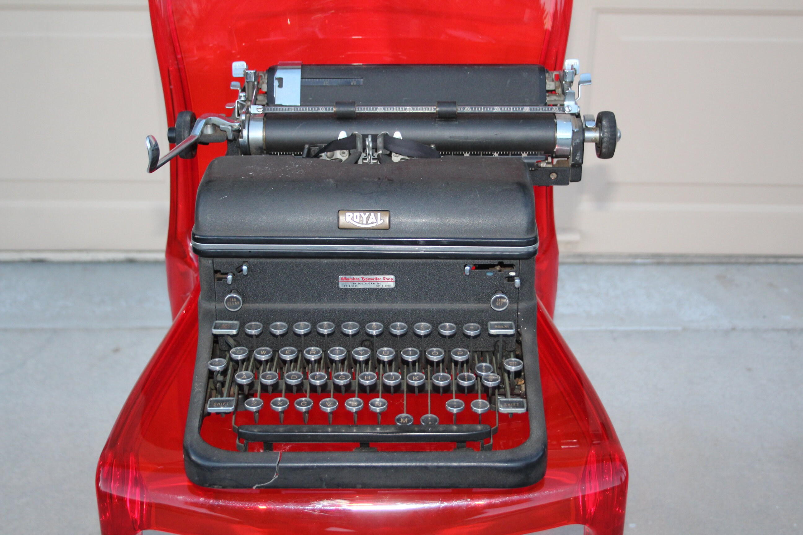 VINTAGE Royal brand typewriter