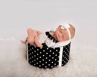 Newborn romper / photography prop