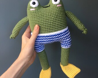 Crochet Plush Frog