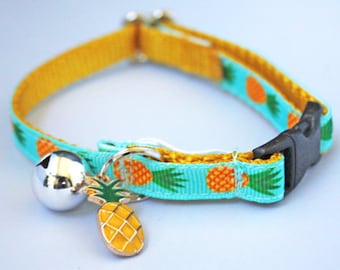 Pineapple Cat Collar