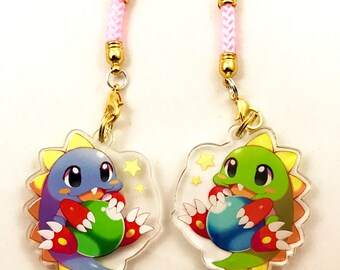 Bubble Bobble - Clear Acrylic Charm