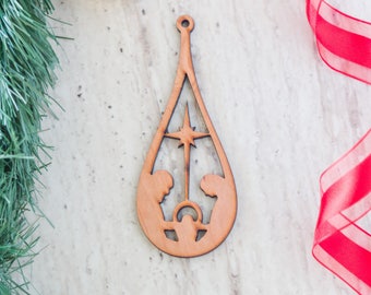 Holy Family Nativity Christmas Ornament