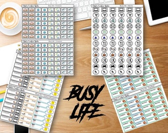 Busy Life Sticker Series