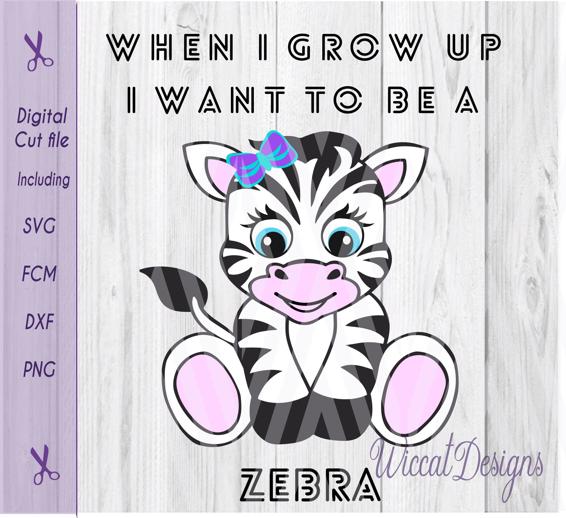 Download Zebra svg Baby zebra svg girls svg Nursery animals svg t