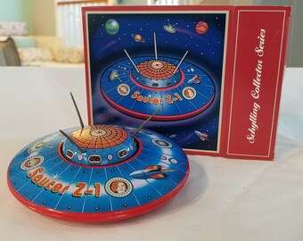 LIMITED EDITION Flying Saucer Z-1 Tin Toy by Schylling