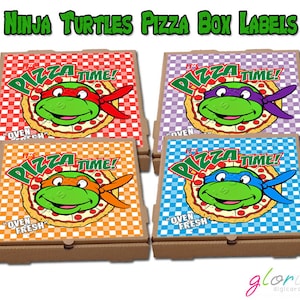Tmnt pizza box | Etsy