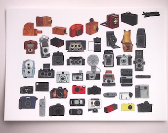 Camera compilation Print