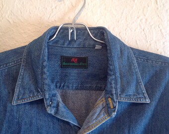 Abercrombie & Fitch denim work shirt