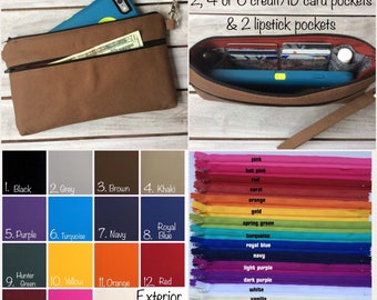Wristlet; Design Your Own Wristlet Wallet; iPhone 7 Plus Wristlet; Phone Wallet; Cell Phone Wristlet; Cell Phone Purse; Wrist Wallet; Clutch