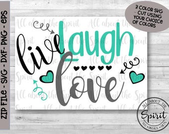 Download Live laugh love | Etsy