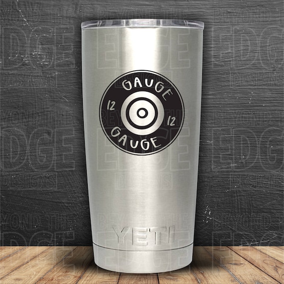 12 Gauge Shotgun Shell Vinyl Decal