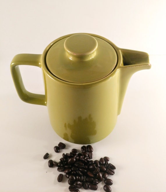Vintage Melitta Mint Lime Green Ceramic Coffee Pot Vintage Melitta Mint Lime Green Ceramic Coffee Pot
