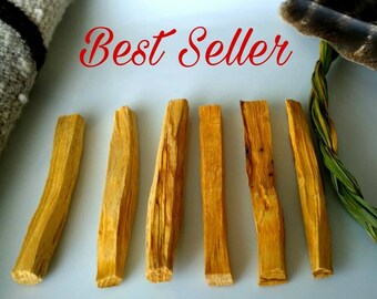 5 Palo Santo Sticks Aromatic Holy Wood Purify Incense smudge Holy stick Aromatherapy