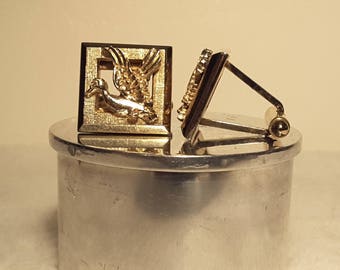 Vintage Mallard Duck Cufflinks