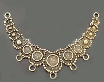 Pendant multichain bronze 64 * 12 * 2 mm