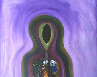 AURA Acrylic Painting 26.5x24 inch