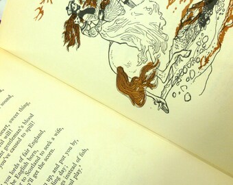 A Bundle of Ballads First Edition Hardback with Dustcover Illustrated Rare Song Ballad Collection Traditional Music