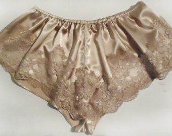 Silk french knickers | Etsy