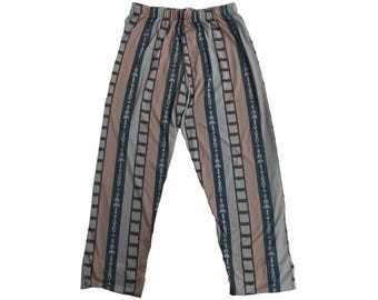 Big Lebowski Pajama Pants The Dude Costume Pajamas Bottoms Bowling Movie Fancy Dress Lounge Halloween Wear Jeffrey Gift Cosplay High Quality