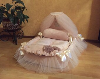 dog bed, bed for dogs lounger-bed for cats bed for dogs and cats elegant lounger-bed soft bed for pets