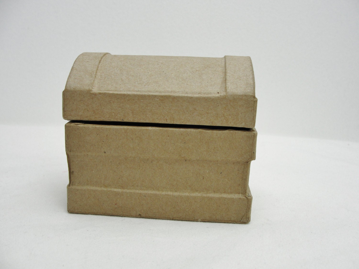 Paper mache treasure chest small paper mache box