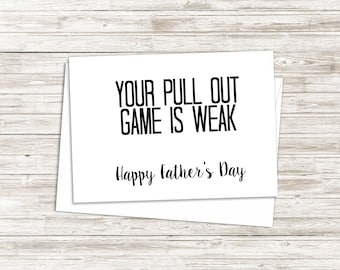 First Father's Day Card - Dad to Be Card - New Dad Card - Father's Day Gift from Wife - Gift for Husband - Funny Gift for Dad