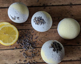 Lavender- Lemon Bath bombs