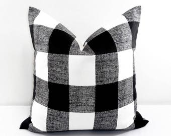 Buffalo Check Pillow Cover