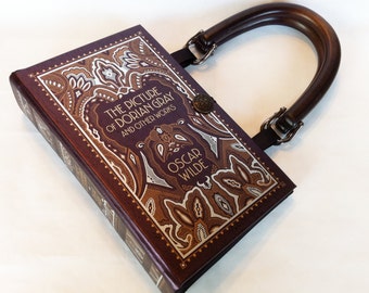 The Picture of Dorian Gray Book Purse - Oscar Wilde Book Purse - Irish Literary Gift - Dorian Gray Book Cover Handbag