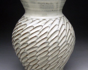 Stoneware Flower Vase For Your Home Decorating or Special Occasions