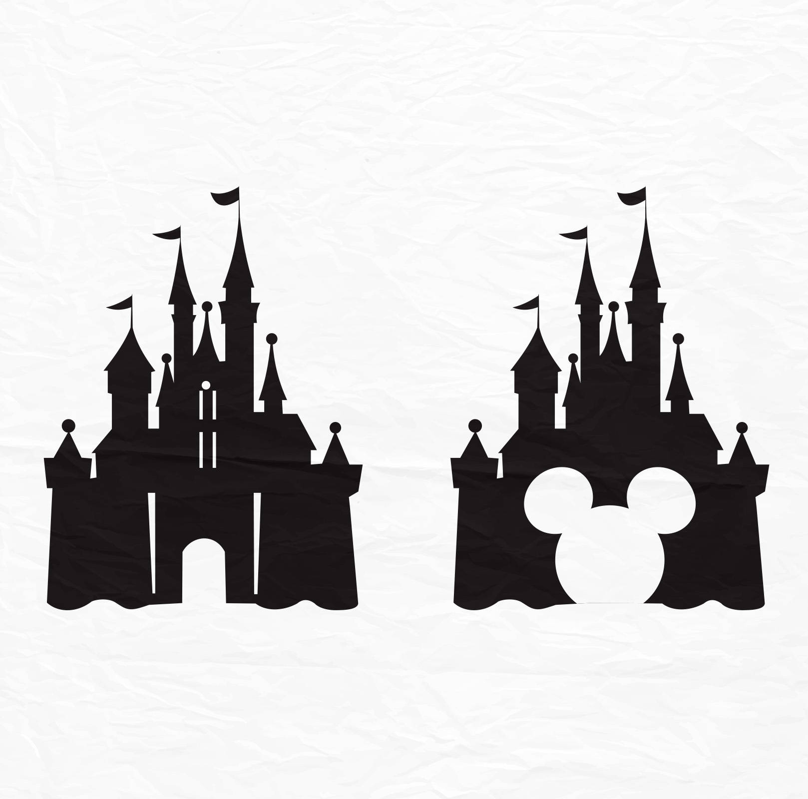 Free Free 127 Vector Disney Castle Silhouette Svg SVG PNG EPS DXF File