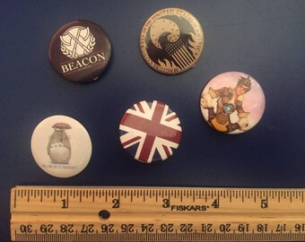 1" Button Grab Bag (Set of Five)