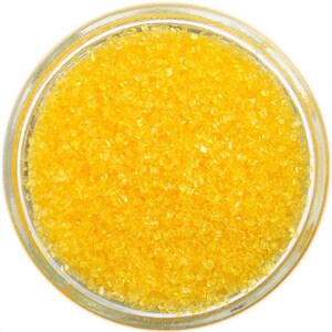 Yellow Sanding Sugar 2 oz 4 oz 6 oz Cupcake Ice Cream Sprinkles Sugar Crystals