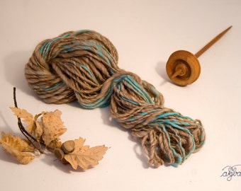 Babycamel mulberrysilk alpaca merino handspun yarn