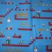 1 1/4 yard cotton fabric-Mario Game Scenes