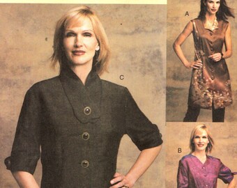 Vogue 7694 SANDRA BETZINA Today's Fit Tunics Tops
