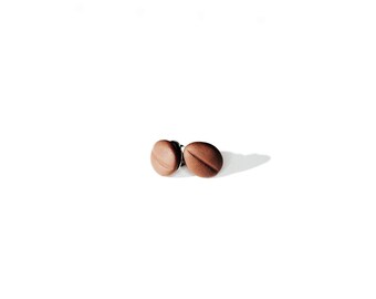 Coffee Bean Earrings