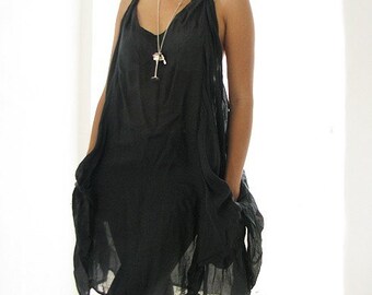 30 USD Sale Mini dress cotton mixed silk M,L,XL,XXL (157)