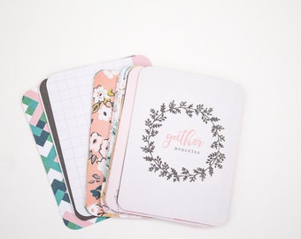 Grab Bag, Project Life Supplies, Project Life, Journal Cards, Project Life Journaling Cards, 3x4 Cards, Project Life Cards,