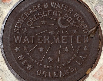 New Orleans Water Meter Photo